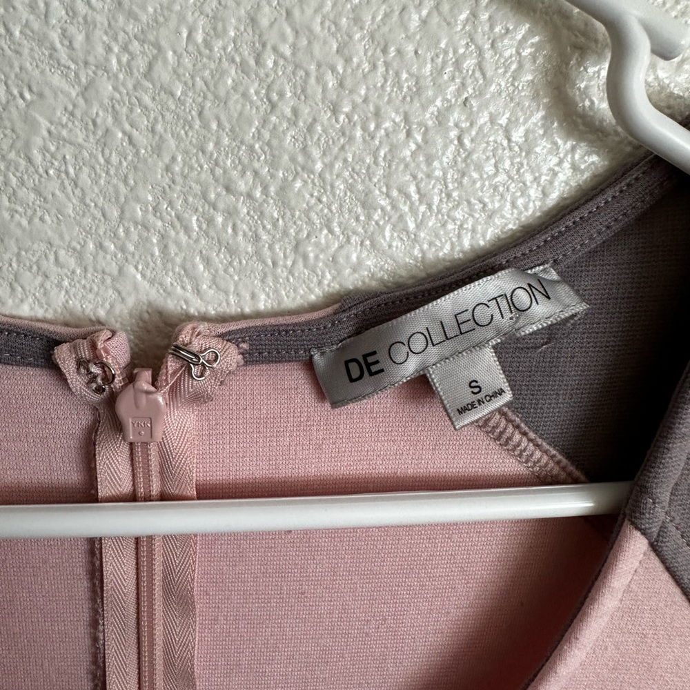 💕De collection size S gray and pink dress - Picture 5 of 7